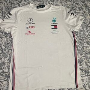 Mercedes AMG Petronas Formula One F1 Racing T Shirt Mens M Graphic Streetwear